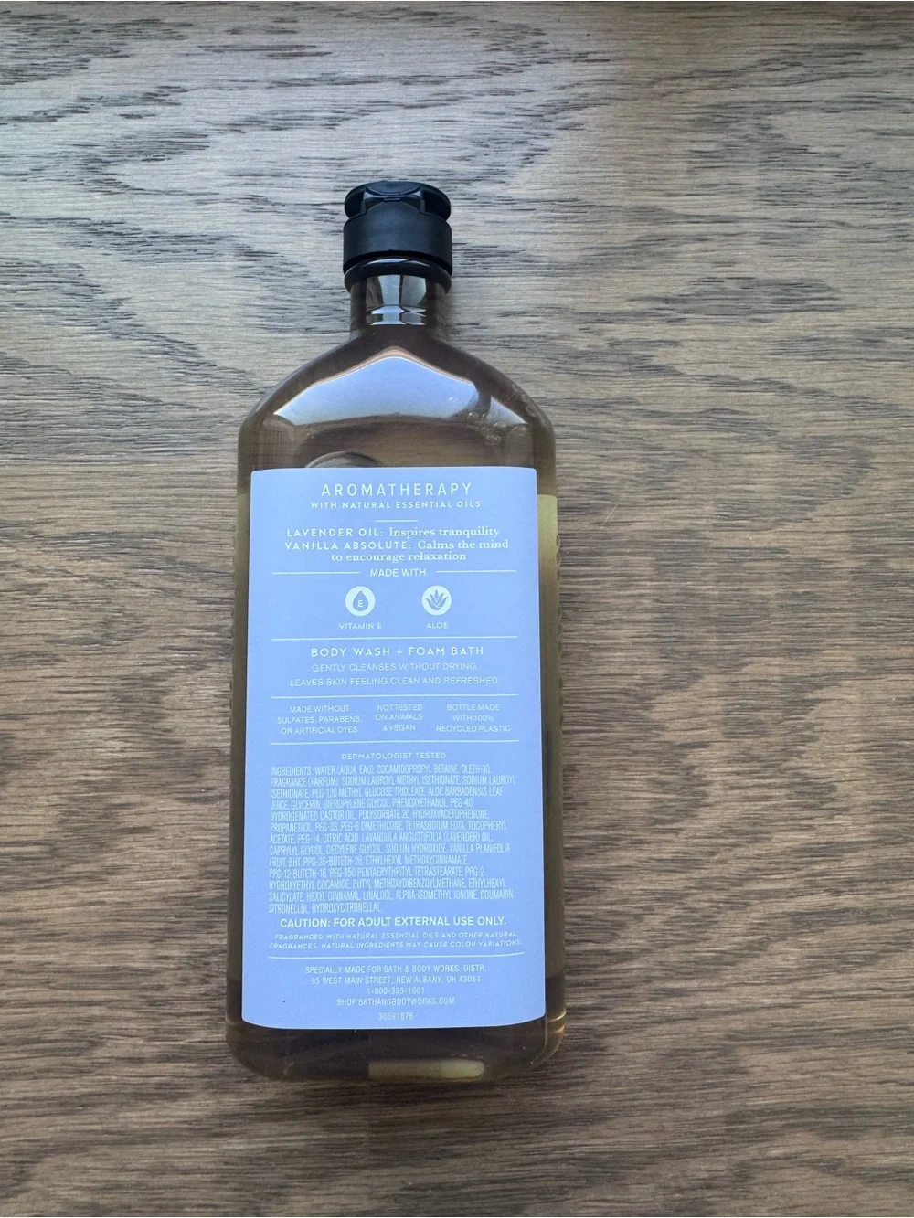 Bath & Body Works Aromatherapy Body Wash + Foam Bath